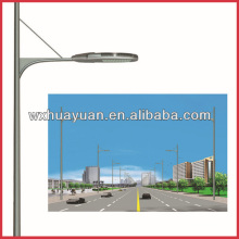 steel road lamp pole with single bracket